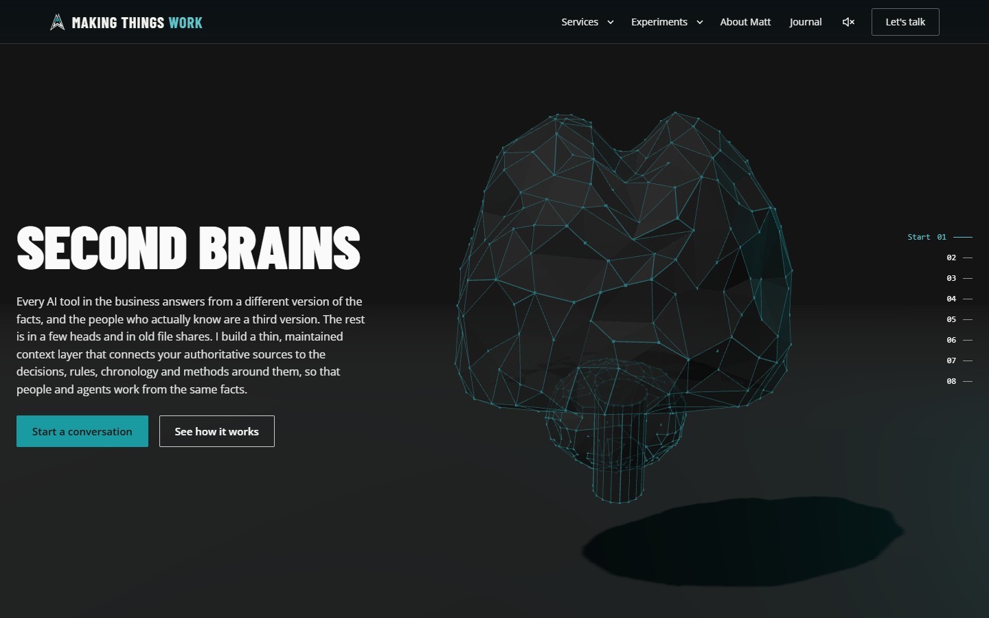 Second Brain 3d screenshot